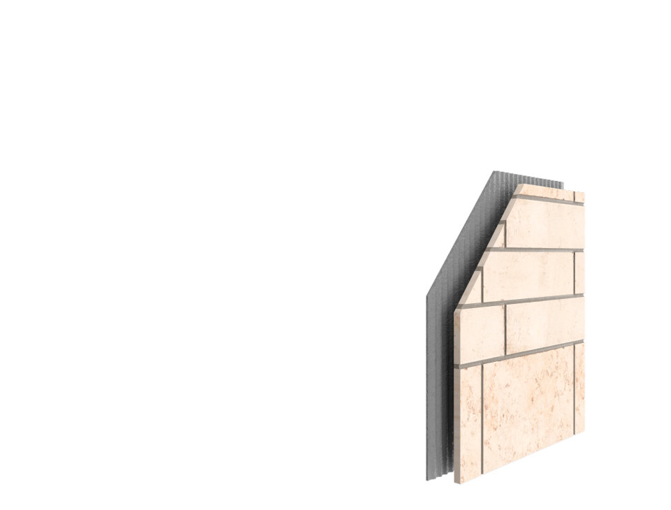 Cladding system StoStone - Mevan Company