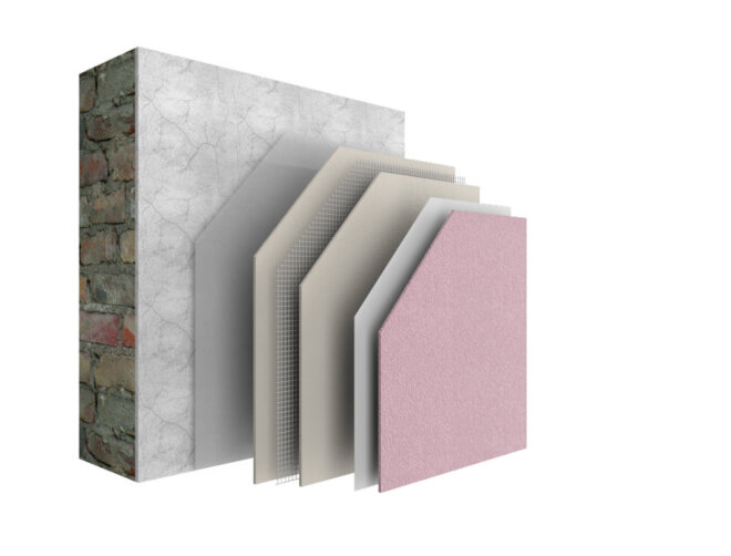 Sto crack repair system with render coating Sto crack repair system with render coating